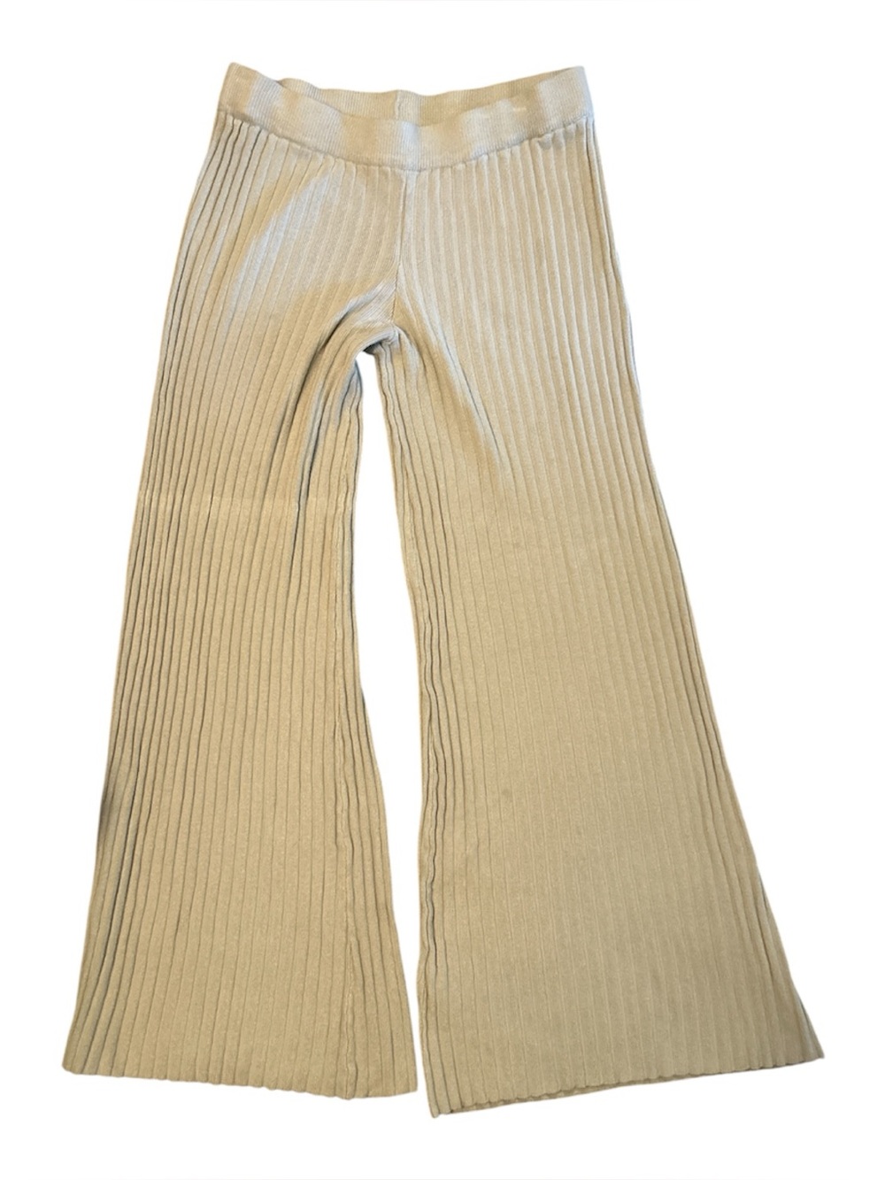 Princess Polly wide leg ribbed sweater pants